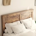 Bed Frame Queen Size, Wood Platform Bed Frame , Noise Free,No Box Spring Needed and Easy Assembly Tool,Large Under Bed Storage,Dark Brown 